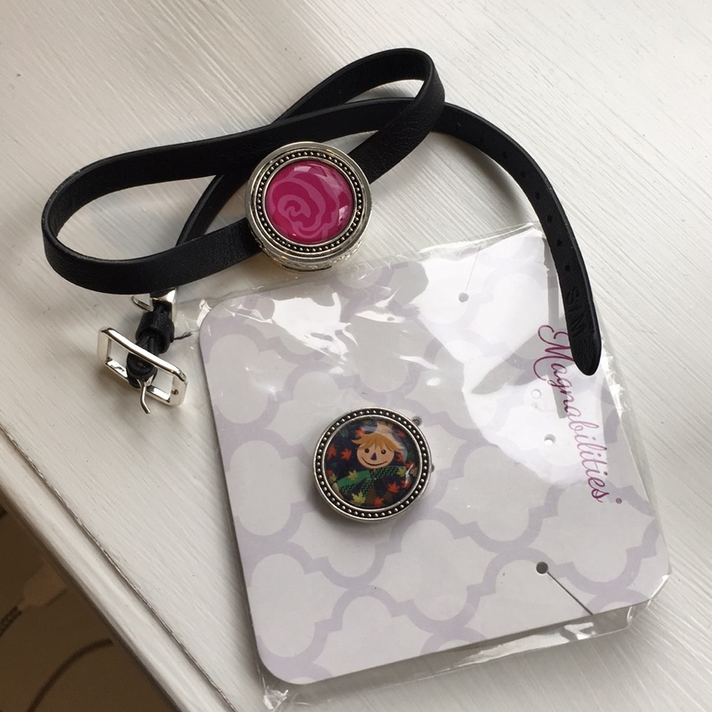 BRAND NEW Magnabilities leather wrap bracelet